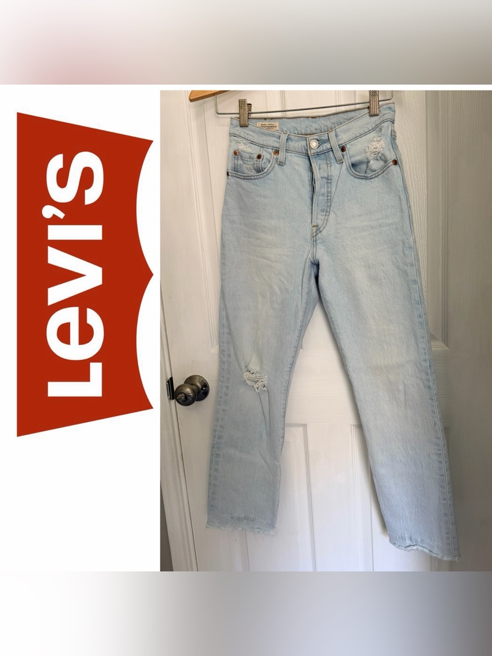 Levis 501 Womens 24x26 Original 
Button Fly Straight